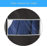 10-Pack Breathable Clothing Storage Covers with Window – Durable Garment Protection Set