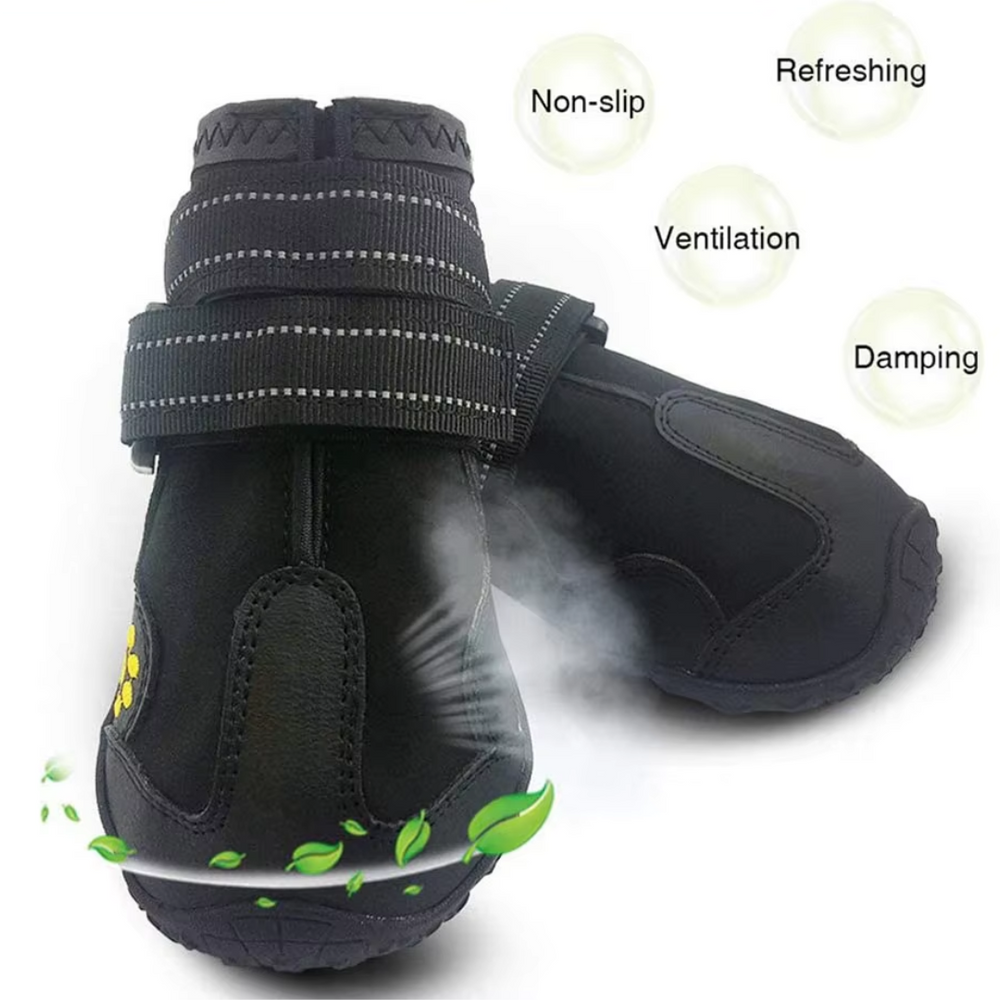 All-Weather Dog Boots for Ultimate Protection & Comfort - Perfect for Safe Outdoor Adventures