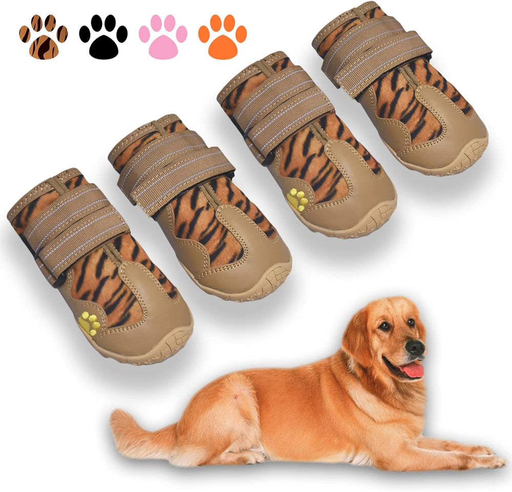 All-Weather Dog Boots for Ultimate Protection & Comfort - Perfect for Safe Outdoor Adventures