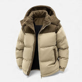 Men's high neck coat, view 1