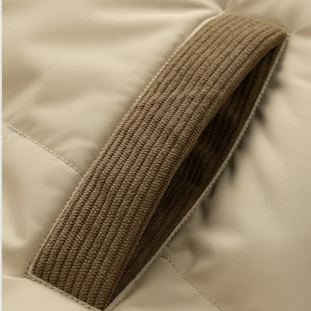 Men's high neck coat, view 6