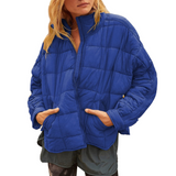 Women's padded puffer jacket, view 1