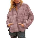 Women's padded puffer jacket, view 5