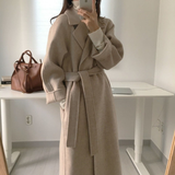 Women's belted coat, view 2