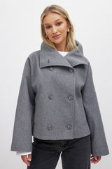 Women's relaxed trench coat, view 1