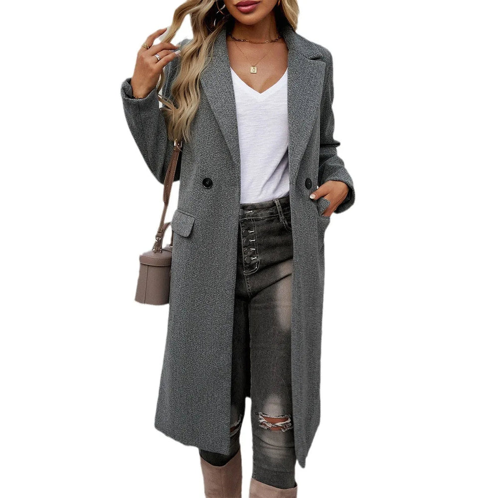 Women's oversized trench coat, view 3