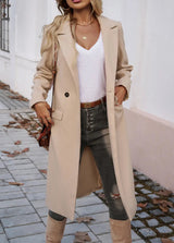 Women's oversized trench coat, view 4