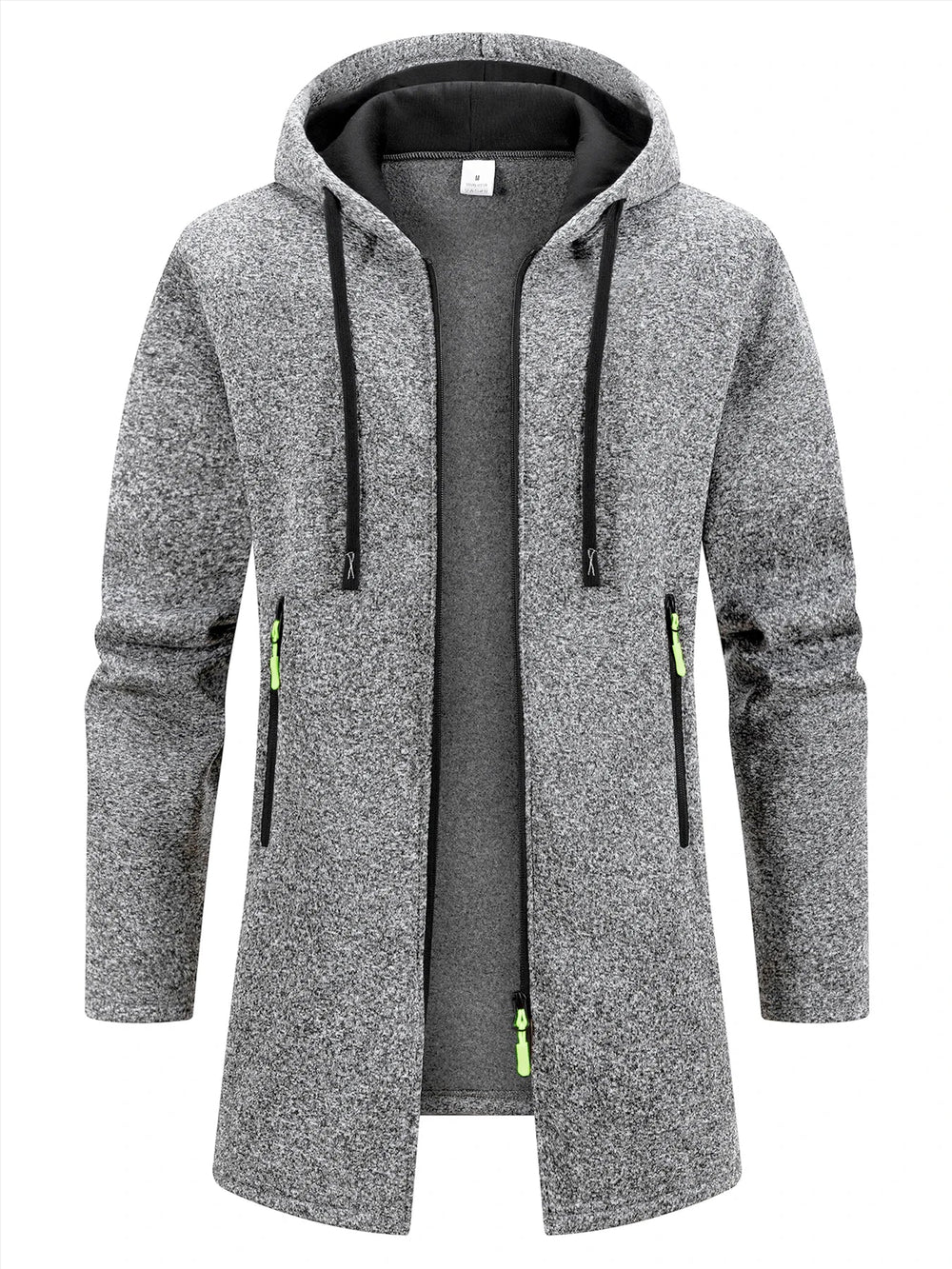 Men's hooded coat, view 4