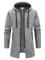 Men's hooded coat, view 4