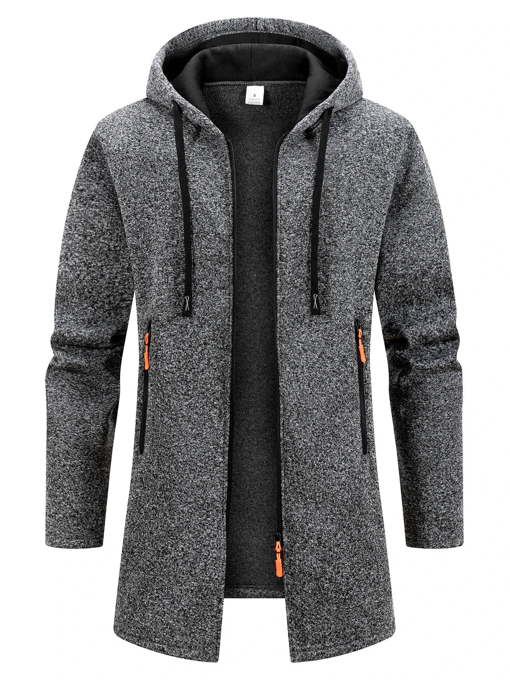 Men's hooded coat, view 5