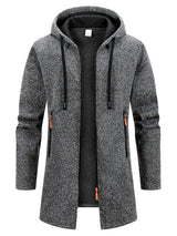 Men's hooded coat, view 5