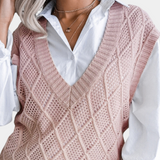 Angeza Women's Trendy Knitted Sweater - Stylish & Cozy Knitwear for Every Season