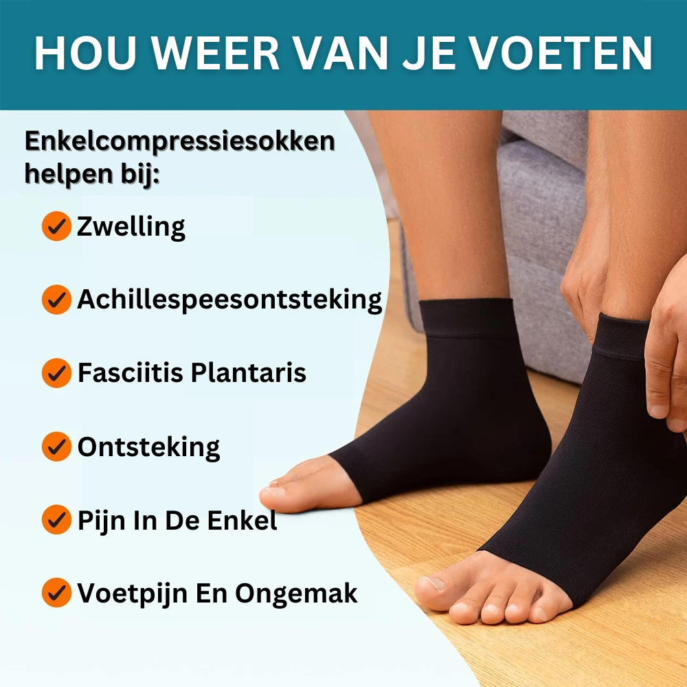 AnkleSupport Pro – Compression Ankle Socks for Neuropathy