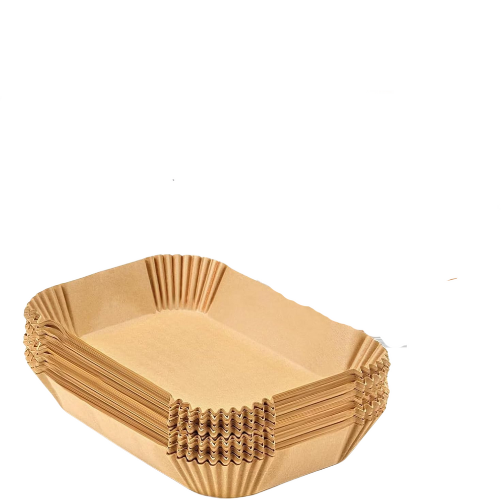 EasyCrisp Anti-Adhesive Disposable Air Fryer Liners - Non-Stick, Eco-Friendly, Perfect for Healthy Cooking