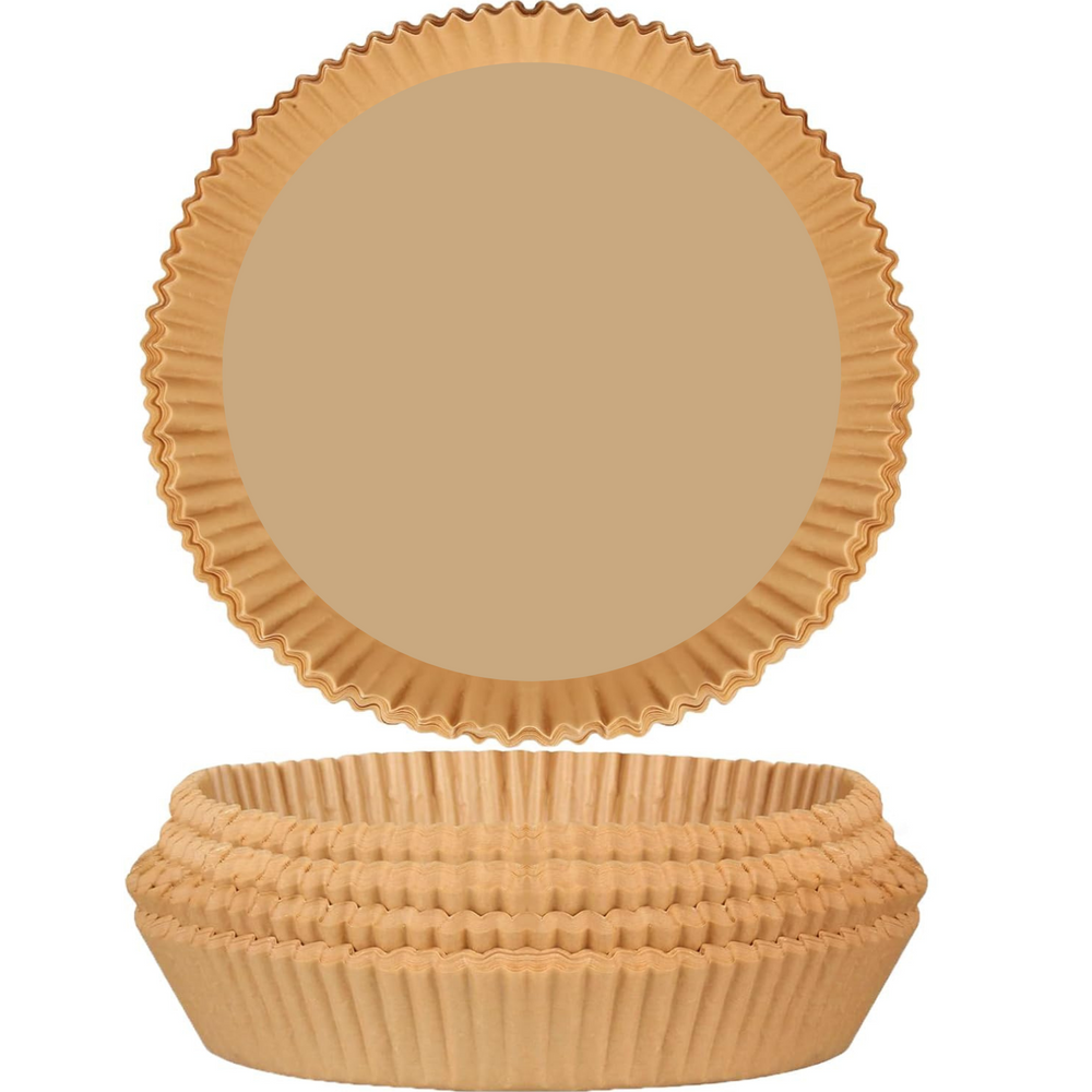 EasyCrisp Anti-Adhesive Disposable Air Fryer Liners - Non-Stick, Eco-Friendly, Perfect for Healthy Cooking
