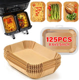 EasyCrisp Anti-Adhesive Disposable Air Fryer Liners - Non-Stick, Eco-Friendly, Perfect for Healthy Cooking