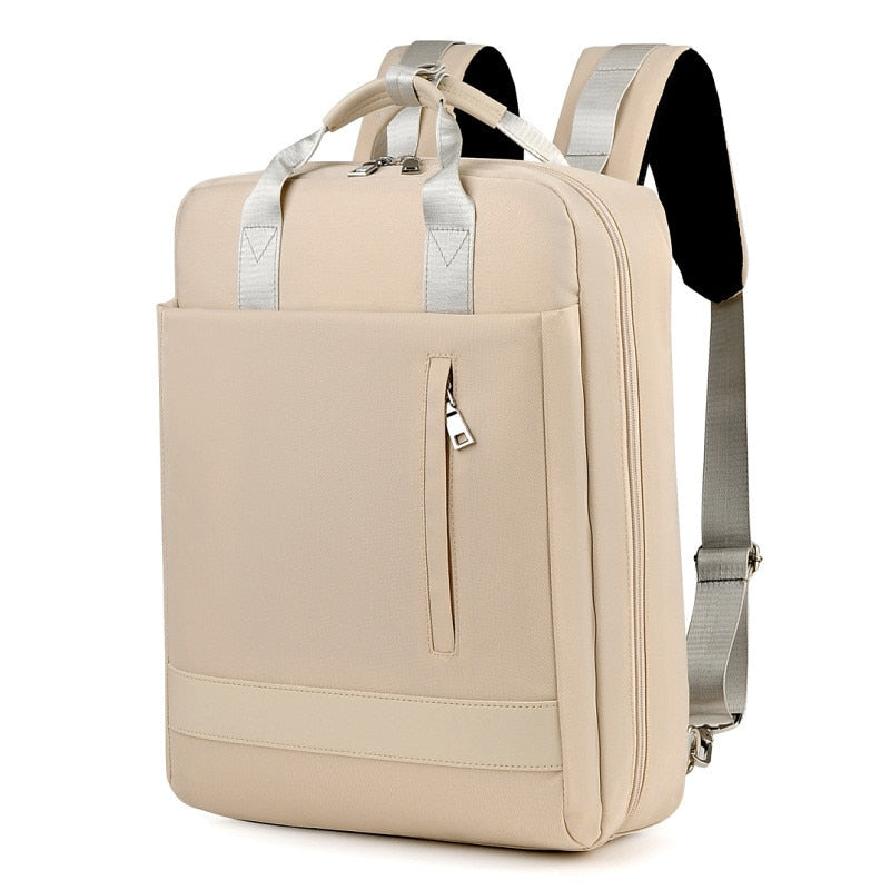 Secure Anti-Theft Backpack with Hidden Zippers, USB Charging Port & Water-Resistant Design - Perfect for Travel & Daily Use