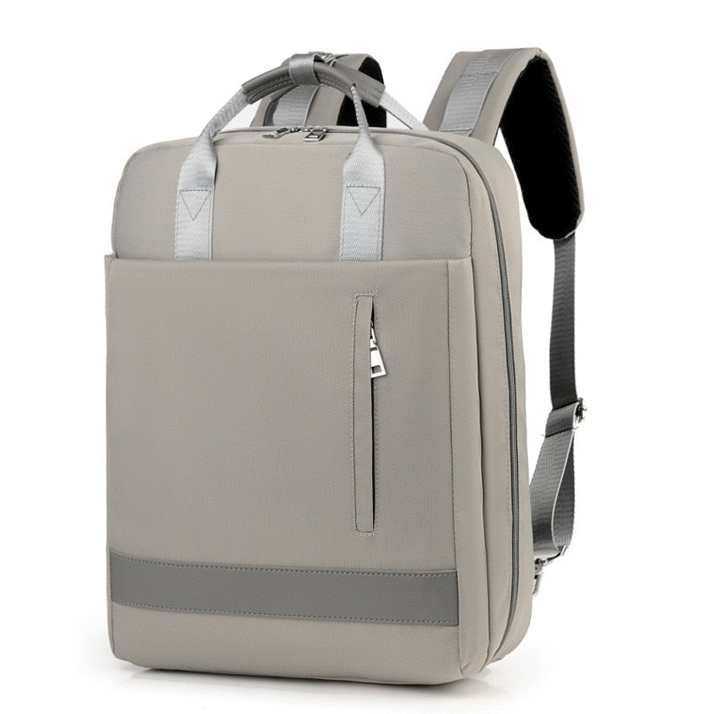 Secure Anti-Theft Backpack with Hidden Zippers, USB Charging Port & Water-Resistant Design - Perfect for Travel & Daily Use