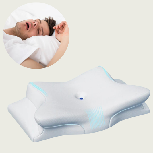 Anti-Snoring Neck Pillow – Cervical Support, Sleep Position & Contour Design