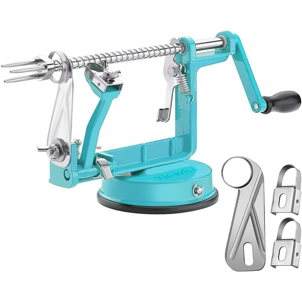 CoreSlicer Apple Peeler & Cutter with Suction Cup - Effortless Core Removal & Slicing Tool for Perfect Apple Slices