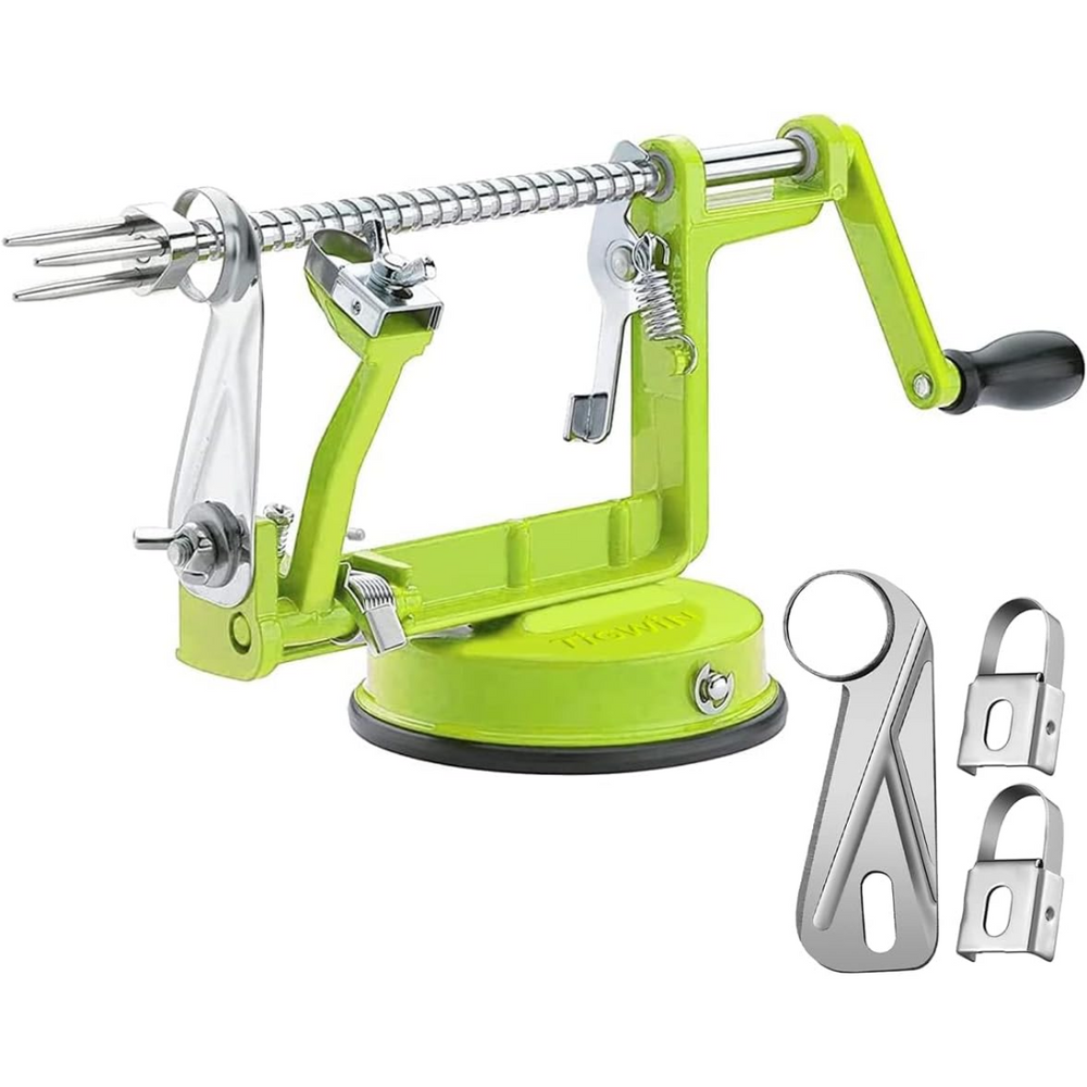 CoreSlicer Apple Peeler & Cutter with Suction Cup - Effortless Core Removal & Slicing Tool for Perfect Apple Slices
