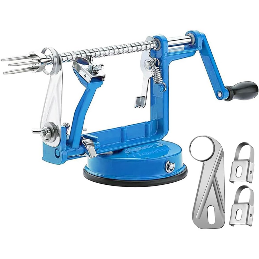 CoreSlicer Apple Peeler & Cutter with Suction Cup - Effortless Core Removal & Slicing Tool for Perfect Apple Slices