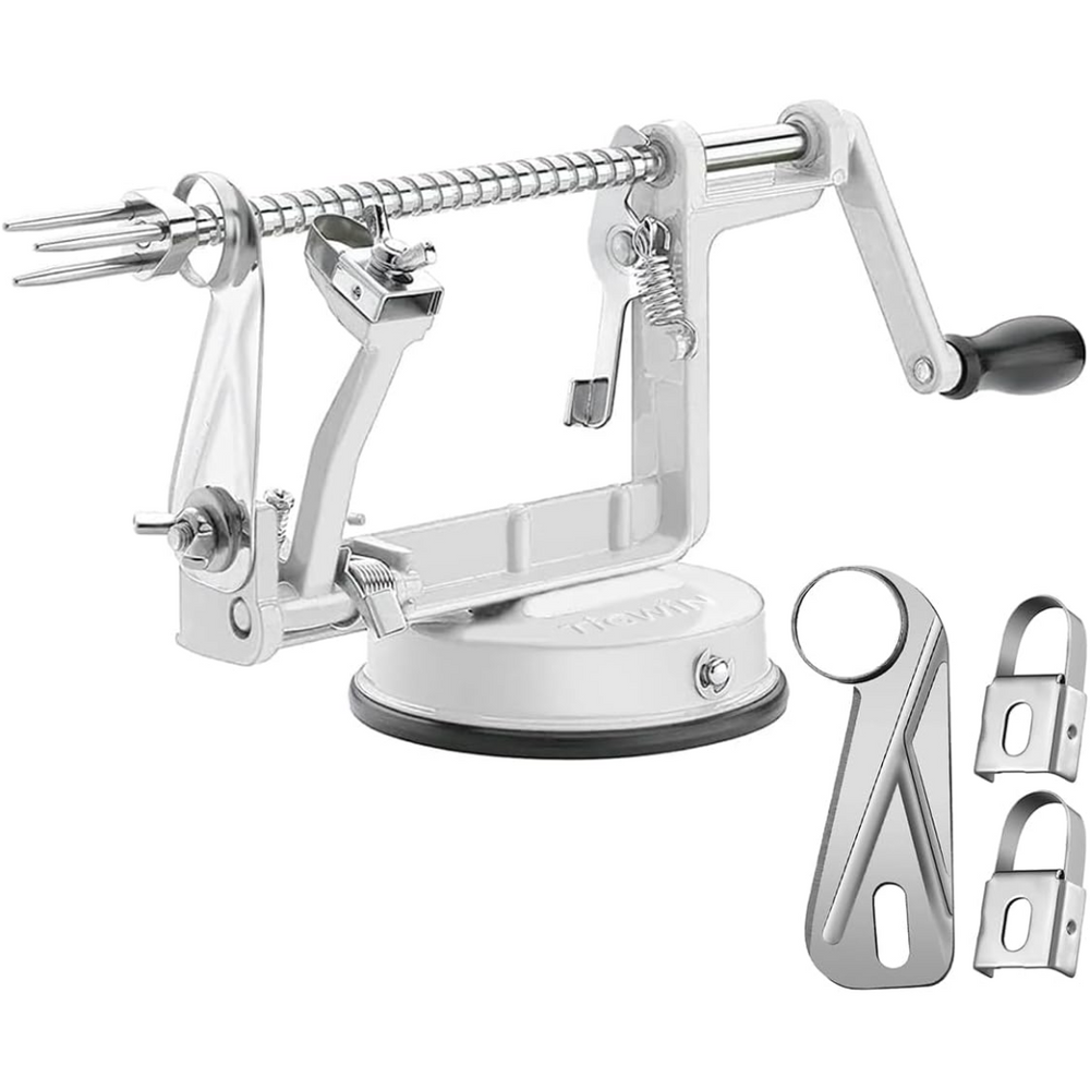 CoreSlicer Apple Peeler & Cutter with Suction Cup - Effortless Core Removal & Slicing Tool for Perfect Apple Slices