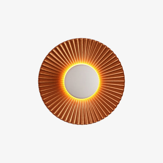 Wall Lamp – SunRay Design, Metallic Finish & Modern Sun Style Sconce
