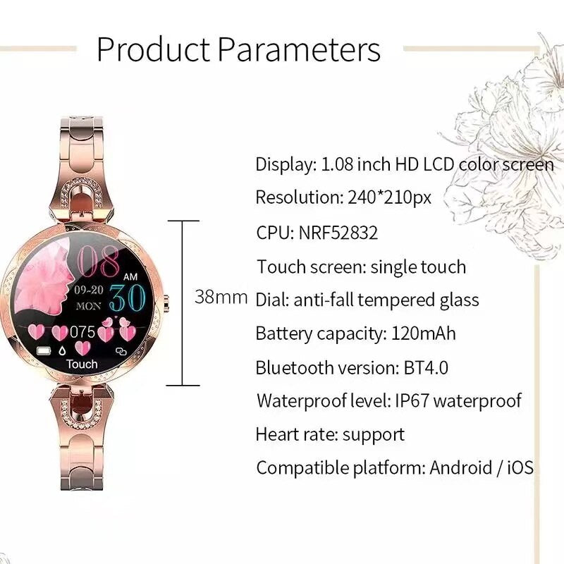 Kalsten | AquaFit Smartwatch - Waterproof Fitness Watch