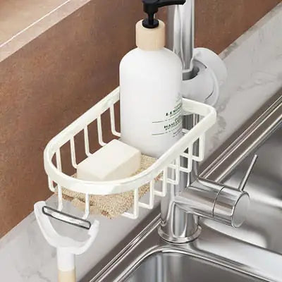 AquaGrip Stainless Steel Shower Shelf – Space-Saving, Durable & Practical Bathroom Organizer