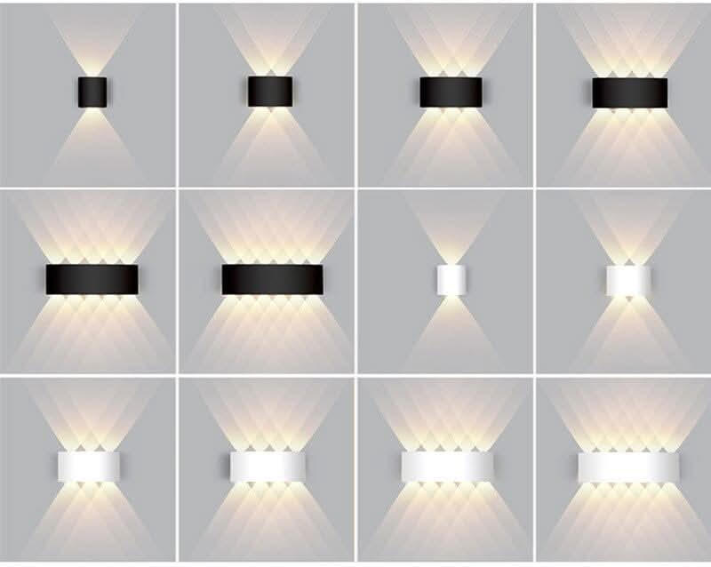 Outdoor LED Wall Light – Waterproof, Aluminum & Adjustable Beam
