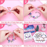 Kids Bracelet Making Kit – 82 Pieces, BPA-Free & Storage Box