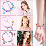 Kids Bracelet Making Kit – 82 Pieces, BPA-Free & Storage Box