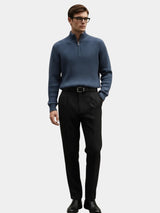 Men's zip-up cardigan, view 3