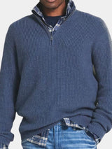 Men's zip-up cardigan, view 4