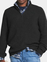 Men's zip-up cardigan, view 5