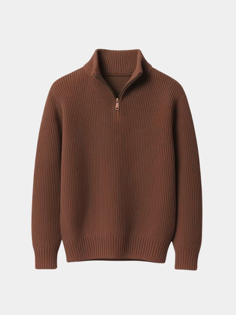 Men's zip-up cardigan, view 6