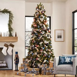 Artificial Christmas Tree Lights Full Predecorated