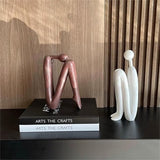 Forma Artistic Book Support - Stylish & Functional Bookends for Home & Office Decor