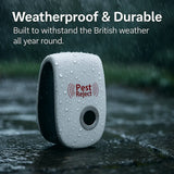 BowLift | Ultrasonic Squirrel Repeller Device - Effective Pest Control to Deter Squirrels in 48 Hours for Gardens & Yards