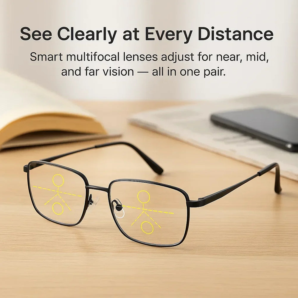 Progressive Multifocal Glasses
