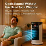 Kalsten | Portable Air Conditioner | Windowless, Energy Efficient & Ideal for Home Office and Dormitory Use