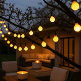 Solar String Lights – Outdoor Weatherproof, Warm White & Multicolor, 5–22m