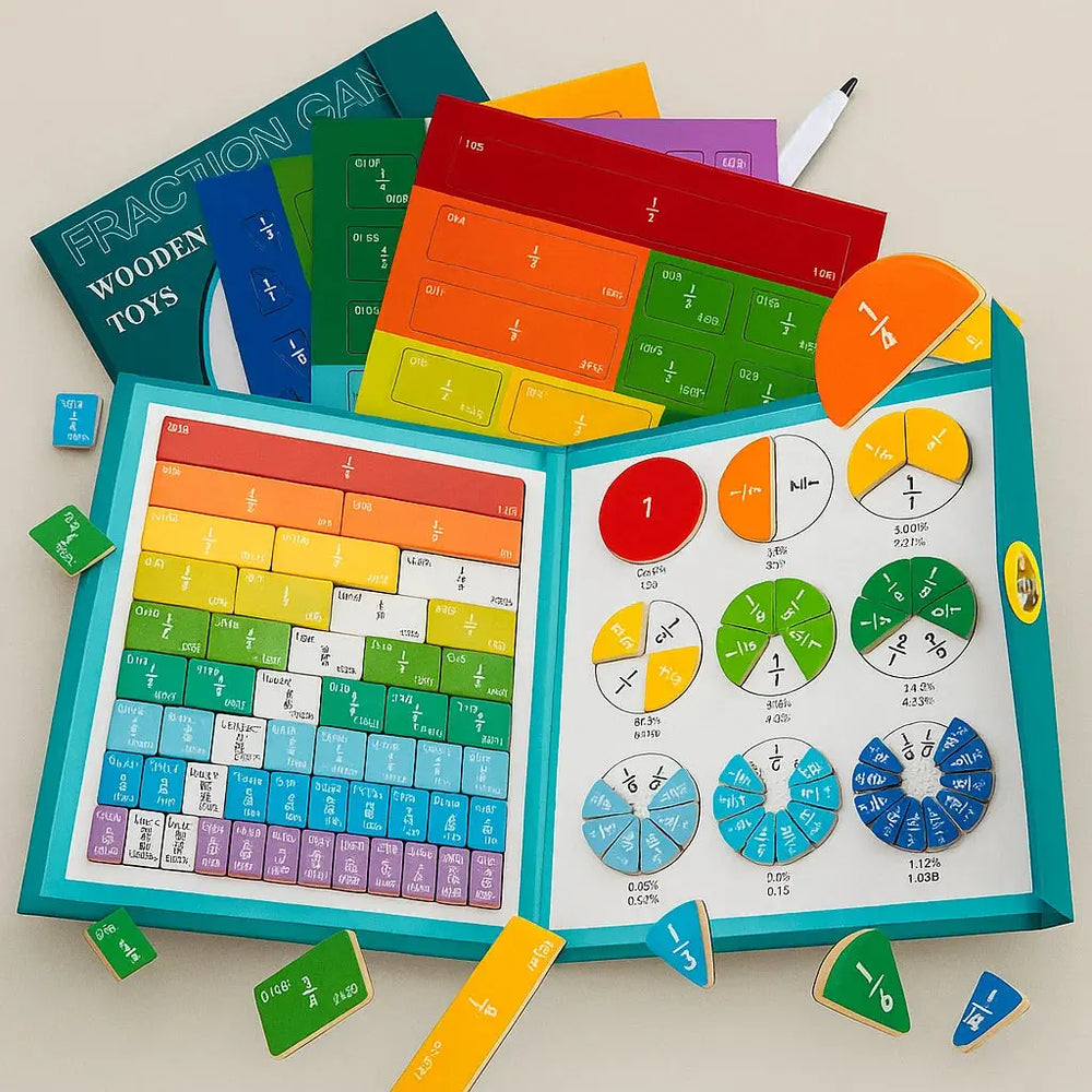 Magnetisches Mathe-Set für Kinder ab 6 Jahren – Interaktives Lernspiel zur Förderung mathematischer Fähigkeiten