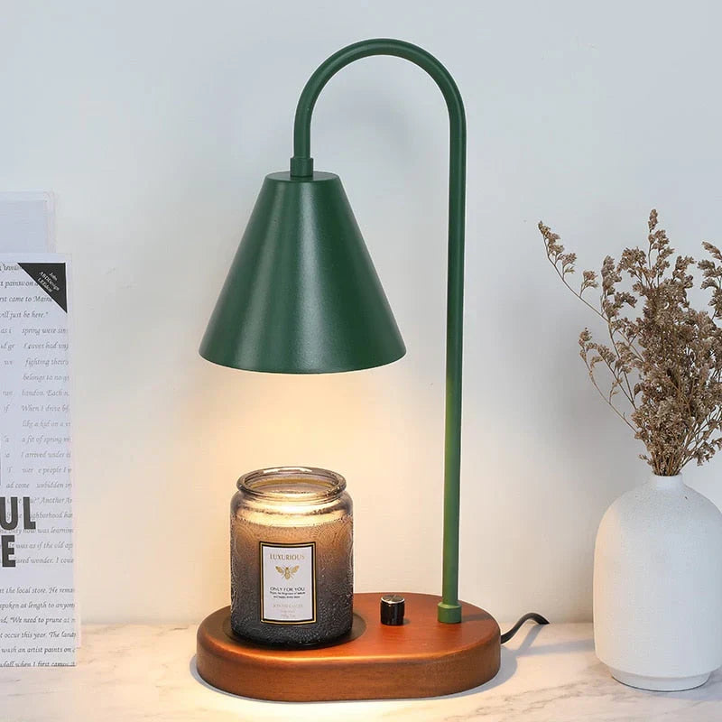 LumiFlare Atmospheric Candle Warmer - Create Enchanting Evenings with Elegant Ambiance