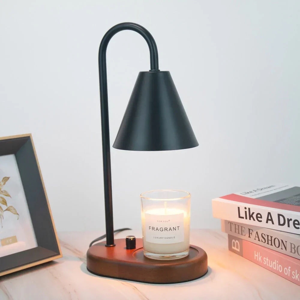 LumiFlare Atmospheric Candle Warmer - Create Enchanting Evenings with Elegant Ambiance