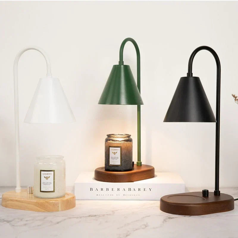 LumiFlare Atmospheric Candle Warmer - Create Enchanting Evenings with Elegant Ambiance