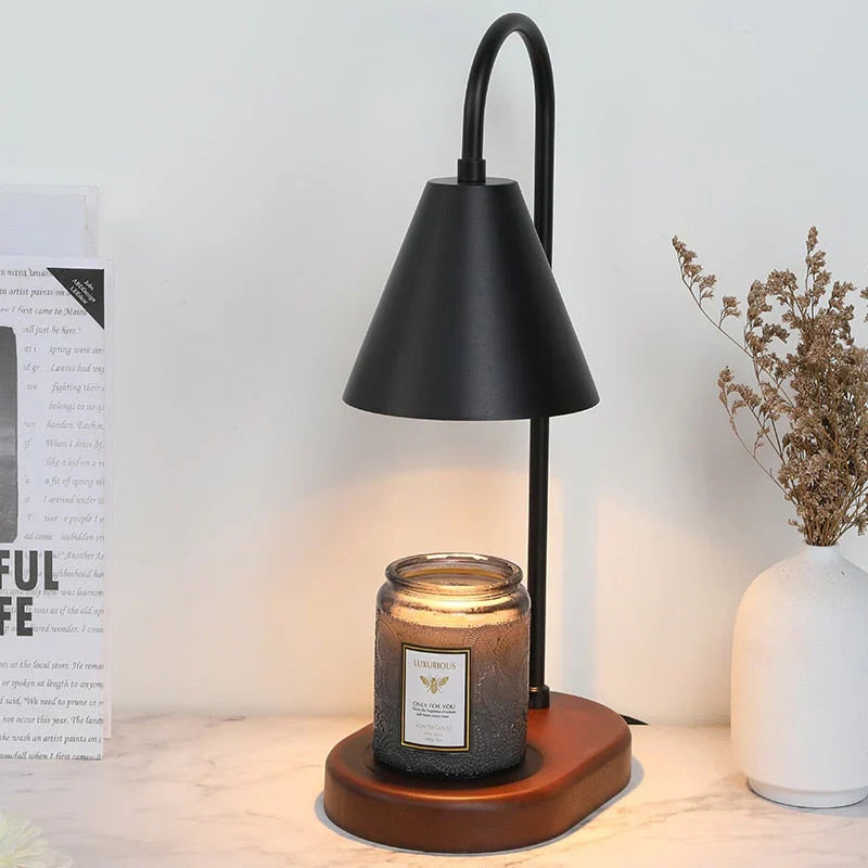 LumiFlare Atmospheric Candle Warmer - Create Enchanting Evenings with Elegant Ambiance