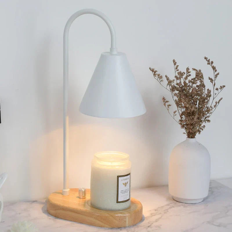 LumiFlare Atmospheric Candle Warmer - Create Enchanting Evenings with Elegant Ambiance
