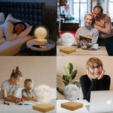 Enhanced Product Title: **LunaFloat Atmospheric Floating Moon Lamp - 3D Printed LED Night Light with Wireless Levitation & Adjustable Brightness** 

This title includes relevant keywords and details that can improve visibility and attract potential buyers